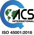 ISO 45001:2018 certificate
