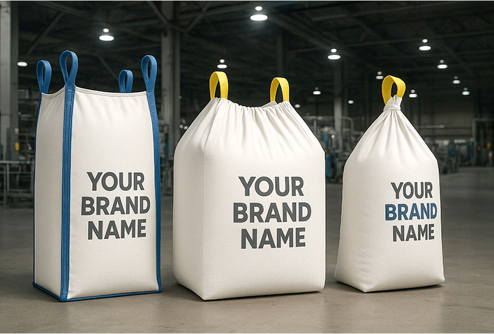 FIBC big bags production facility with modern equipment